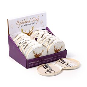 Set de Manicura Redondo de 5 Piezas Jan Pashely 