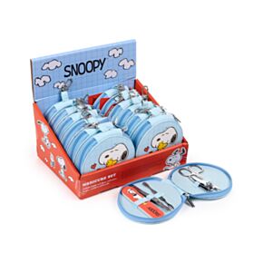 Set de Manicura Redondo de 5 Piezas Peanuts Snoopy & Woodstock 