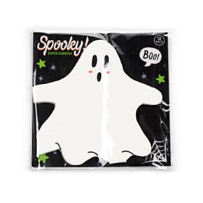 Paquete de 12 servilletas de Papel  Halloween Fantasma