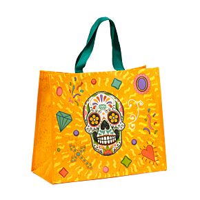 Bolsa de la Compra Reutilizable Día de los Muertos Bolsa de la Compra Reutilizable Día de los Muertos