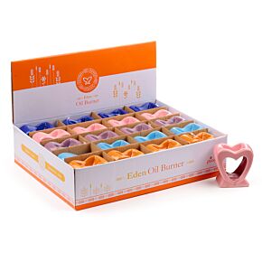 Quemador de Aceite Corazón Brillante