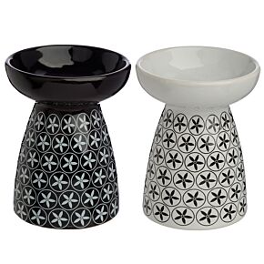 Quemador de Aceite y Velas de Cerámica Eden Floral