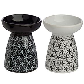 Quemador de Aceite y Velas de Cerámica Eden Floral
