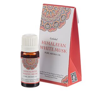 Aceite Goloka Aroma Almizcle Blanco de Himalaya 10ml