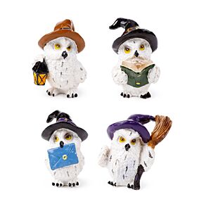 Figura Sabio Búho Mágico Aprendiz Encantado