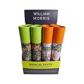 Tubo con 12 Lápices de Colores William Morris Tubo con 12 Lápices de Colores William Morris