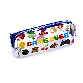 Estuche Transparente Game Over