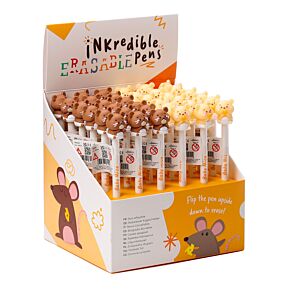 Bolígrafo Borrable Inkredible con Tope Ratoncito Bolígrafo Borrable Inkredible con Tope Ratoncito