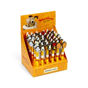 Bolígrafo Borrable Inkdredible con Tope PVC Wallace y Gromit