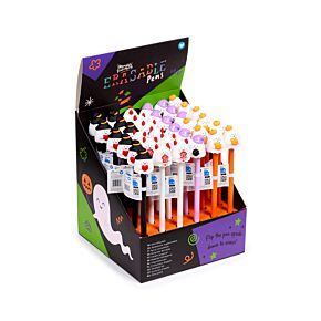 Bolígrafo Borrable Inkredible con Tope Espeluznante Bolígrafo Borrable Inkredible con Tope Espeluznante