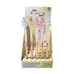 Bolígrafo con Tinta Arcoíris Conejito Primavera Springtime