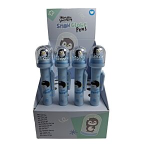 Bolígrafo con Tope Bola de Nieve de Pingüino Animales Adorables Adoramals Bolígrafo con Tope Bola de Nieve de Pingüino Animales Adorables Adoramals