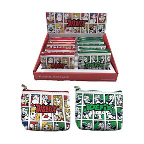 Monedero de PVC Astérix y Idéfix