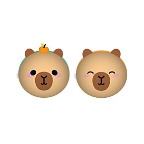 Mini Monedero Capibara Adoramals 