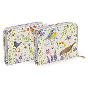 Cartera con Cremallera Jan Pashley Wings & Wildflowers