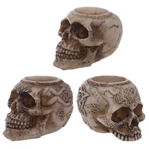 Portavelas de Té Calavera
