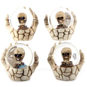 Bola de Cristal Calavera en Mano