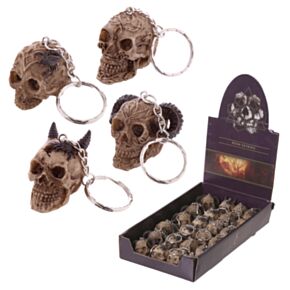 Llavero 3D con Forma Calavera