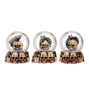 Bola de Cristal Calavera Horripilante con Animales Bola de Cristal Calavera Horripilante con Animales