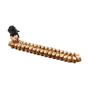 Quemador de Incienso Calaveras y Cuervo