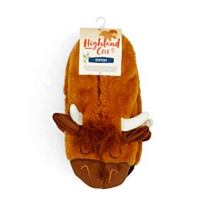 Zapatillas de Peluche Antideslizantes Vaca Escocesa Highland Coo EU36-38