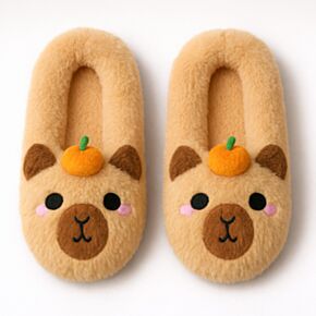 Zapatillas de Peluche Antideslizantes Capibara EU39-41