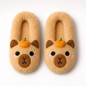 Zapatillas de Peluche Antideslizantes Capibara EU36-38