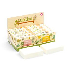 Pastilla de Jabón Artesanal Jardín In the Garden Rosa y Cítricos 