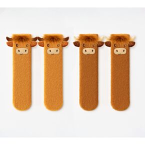 Calcetines Suaves Highland Coo Vaca Escocesa 