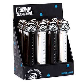 Regla de Madera con Forma Soldado Imperial Stormtrooper 15cm