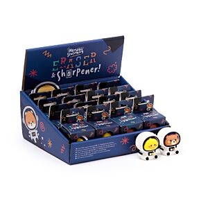 Sacapuntas Animales Adorables en el Espacio Adoramals