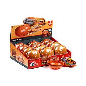 Juguete de Propulsión Camión de Hamburguesas Presiona y Avanza Juguete de Propulsión Camión de Hamburguesas Presiona y Avanza