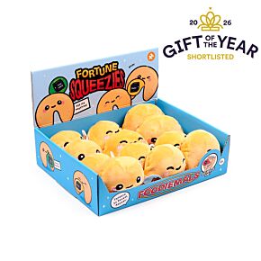 Juguete Estrujable de Peluche Queasy Squeezies Galleta de la Suerte ¡Hazme una Pregunta! Juguete Estrujable de Peluche Queasy Squeezies Galleta de la Suerte ¡Hazme una Pregunta!