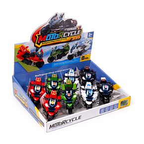 Moto de Juguete con Fricción 