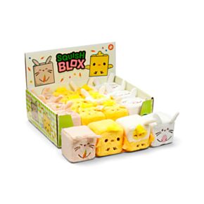 Juguete Estrujable Conejito y Pollito Squish Blox Primavera Springtime 