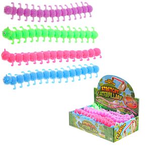 Juguete Estrujable Elástico Oruga Elástica