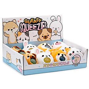 Juguete Estrujable de Peluche Queasy Squeezies Peluche Mascotas Adoramals