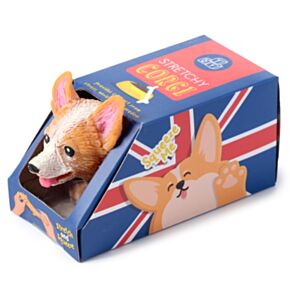 Juguete Estrujable Elástico Perro Corgi