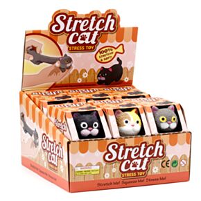 Juguete Estrujable Elástico Gatos