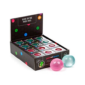 Juguete Estrujable Elástico Pelota Antiestrés Brilla en la Oscuridad