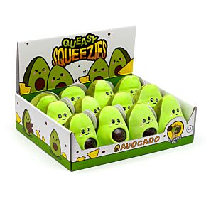 Juguete Estrujable de Peluche Queasy Squeezies Aguacate Juguete Estrujable de Peluche Queasy Squeezies Aguacate