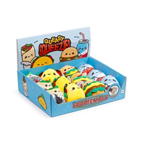 Juguete Estrujable de Peluche Queasy Squeezies Foodiemals