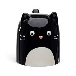 Tazón de Cerámica 3D con Forma Gato Fine Cat del Revés