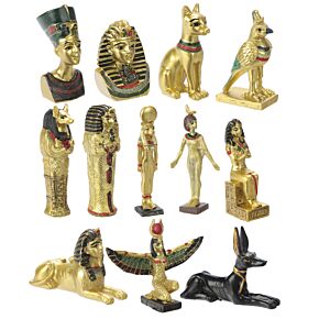 Figuras de Egipto Colección Mundo de la Piramide Egipcia