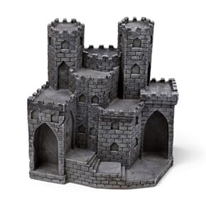 Expositor Figuras de Caballeros Medievales y Castillos