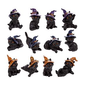 Figuras de Colección Gato Negro de Bruja