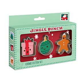 Set 3 Cortadores de Galletas Navideño Jingle Bunch