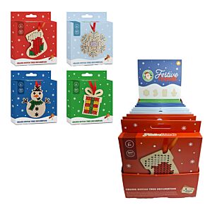 DIY Decoración Navideña Punto de Cruz Festive Friends DIY Decoración Navideña Punto de Cruz Festive Friends