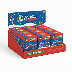 Set Juego de Cartas de Memoria Navidad Festive Friends 