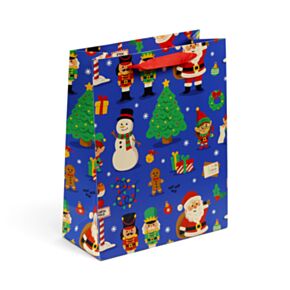 Bolsa de Regalo Navidad Festive Friends Mediana 